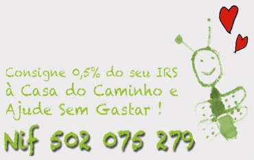 Ajude Sem Gastar consignando 0,5% do seu IRS